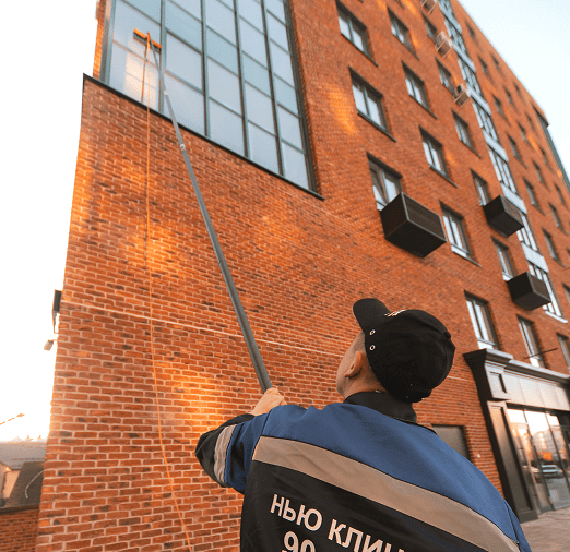 Мытьё окон и фасадов